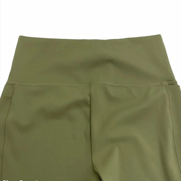 RACHAEL ZOE High Waisted Leggings Green Pocket Athletic Pants Activewear Size XS - Picture 6 of 8